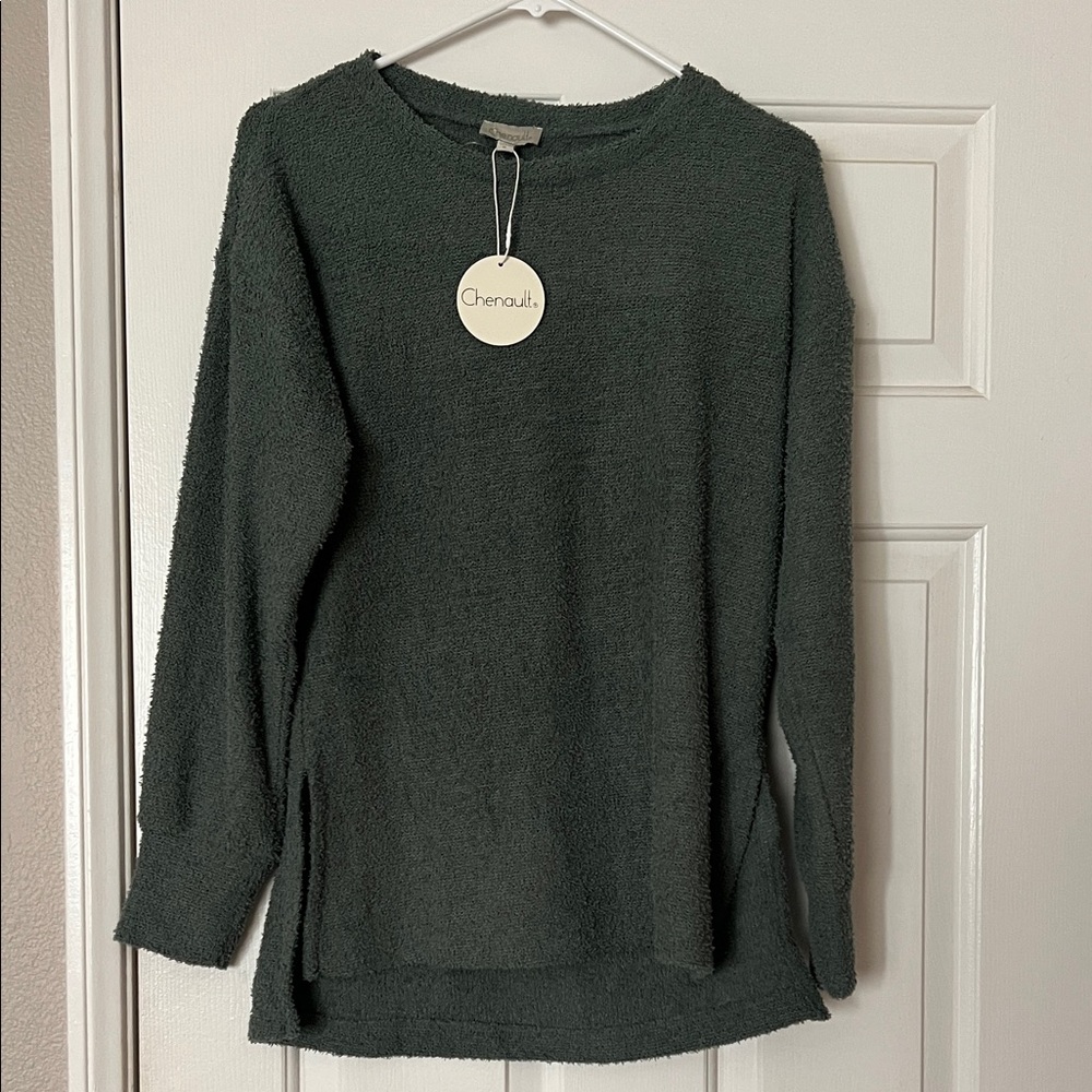 NWT Chenault sage green sweater size medium. Perfect for the office or casual .